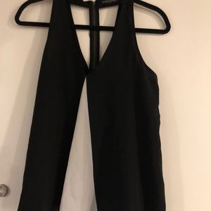 Black and White Banana Republic Top